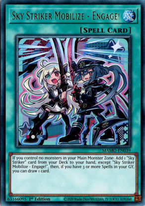 Sky Striker Mobilize - Engage! - MAMO-EN039 - Ultra Rare 1st Edition