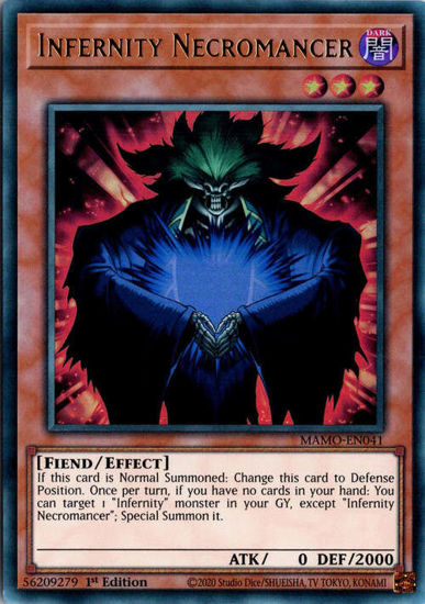 Infernity Necromancer - MAMO-EN041 - Ultra Rare 1st Edition