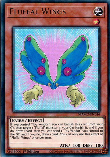 Fluffal Wings - MAMO-EN044 - Ultra Rare 1st Edition