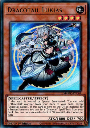 Dracotail Lukias - MAMO-EN061 - Ultra Rare 1st Edition