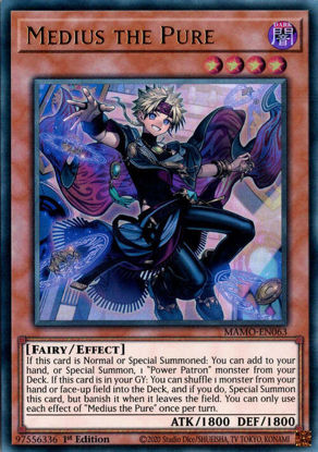 Medius the Pure - MAMO-EN063 - Ultra Rare 1st Edition