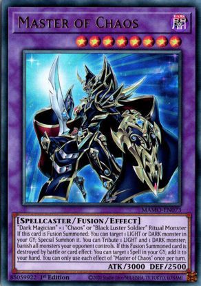 Master of Chaos - MAMO-EN073 - Ultra Rare 1st Edition