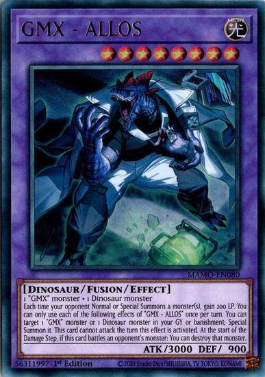 GMX - ALLOS - MAMO-EN080 - Ultra Rare 1st Edition