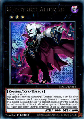 Ghostrick Alucard - MAMO-EN083 - Ultra Rare 1st Edition