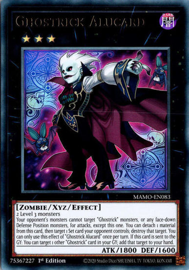 Ghostrick Alucard - MAMO-EN083 - Ultra Rare 1st Edition
