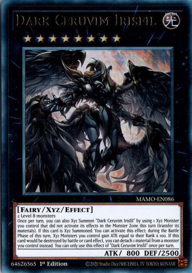 Dark Ceruvim Irisfil - MAMO-EN086 - Ultra Rare 1st Edition