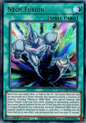 Neos Fusion - MAMO-EN094 - Ultra Rare 1st Edition