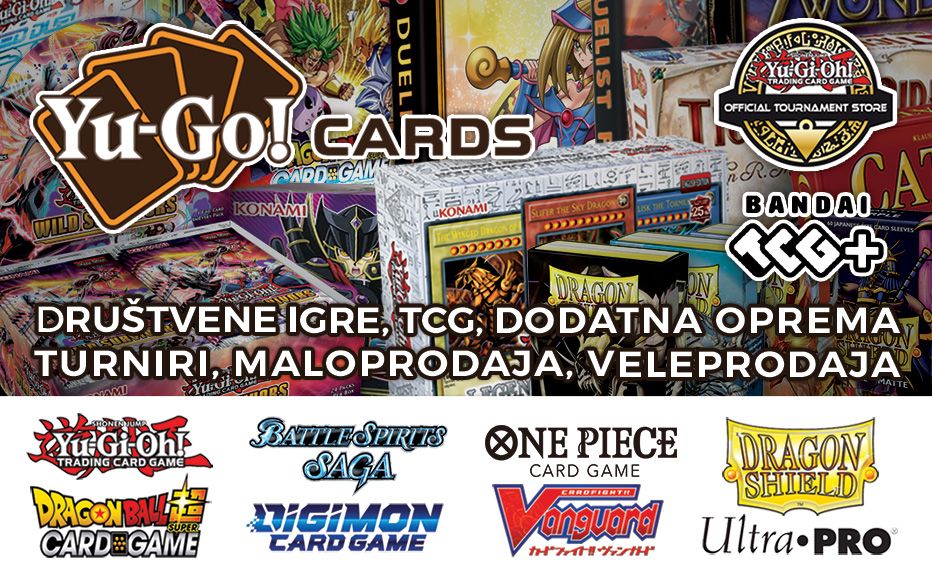 Yu-GO! Cards Web Shop Srbija. Mapa sajta