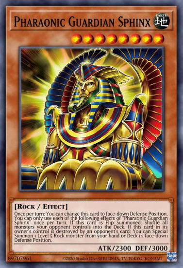 Pharaonic Guardian Sphinx - LIOV-EN024 - Common 1st Edition