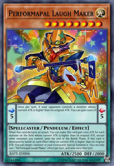 Performapal Laugh Maker - RATE-EN004 - Rare 1st Edition