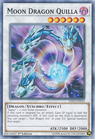 Moon Dragon Quilla - LED5-EN033 - Common 1st Edition