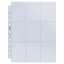 Silver 9-Pocket Pages (11 Hole) Display