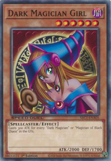 Dark Magician Girl - SBC1-ENA05 - Common 1st Edition