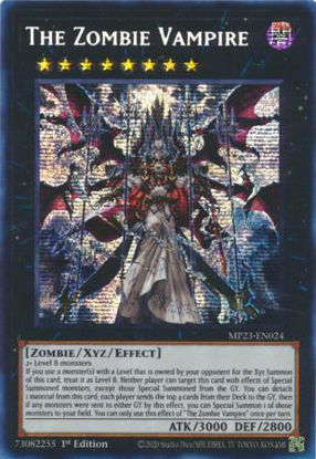 The Zombie Vampire - MP23-EN024 - Prismatic Secret Rare 1st Edition