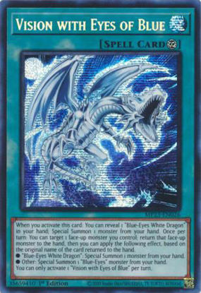 Vision with Eyes of Blue - MP23-EN026 - Prismatic Secret Rare 1st Edition