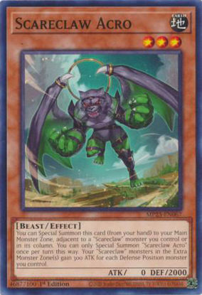 Scareclaw Acro - MP23-EN067 - Common 1st Edition