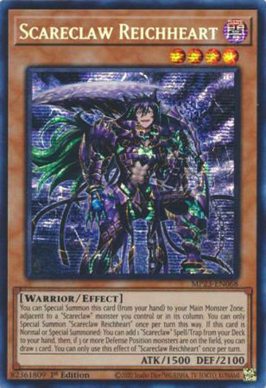 Scareclaw Reichheart - MP23-EN068 - Prismatic Secret Rare 1st Edition