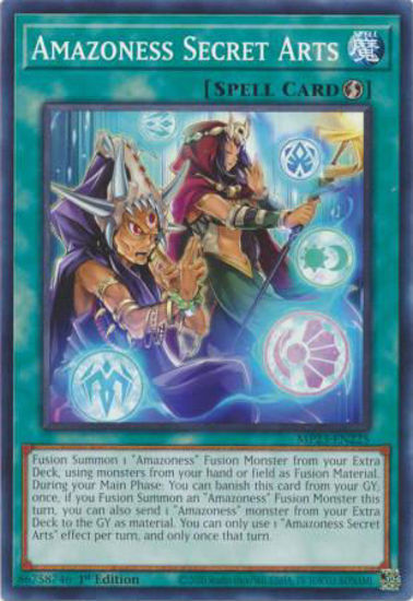 Amazoness Secret Arts - MP23-EN225 - Common 1st Edition