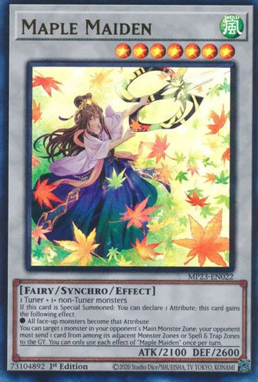 Maple Maiden - MP23-EN022 - Ultra Rare 1st Edition