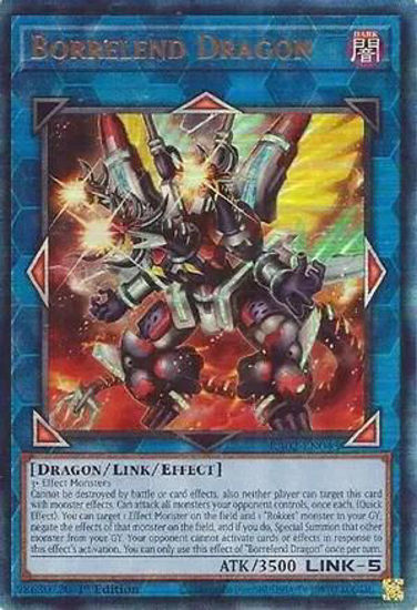 Borrelend Dragon - RA02-EN043 - (V.7 - Ultimate Rare) 1st Edition