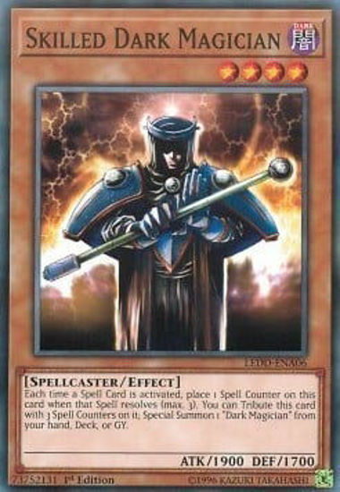 Skilled Dark Magician - LEDD-ENA06 - Common Unlimited