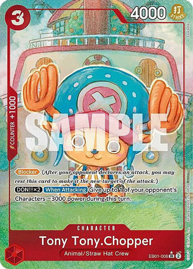 Tony Tony.Chopper (Alternate Art) - EB01-006a - Alternate Art