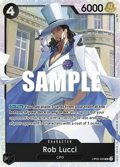 Rob Lucci - OP05-093 - Super Rare