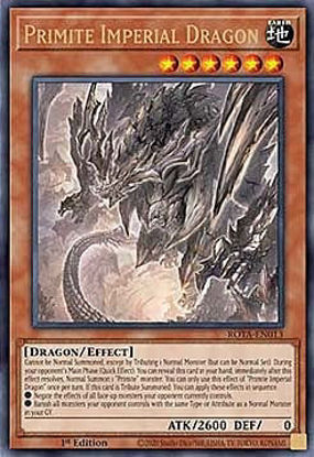 Primite Imperial Dragon - ROTA-EN013 - Ultra Rare 1st Edition