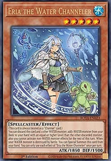 Eria the Water Channeler - ROTA-EN023 - Ultra Rare 1st Edition