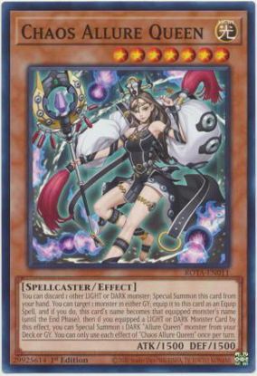 Chaos Allure Queen - ROTA-EN011 - Common 1st Edition