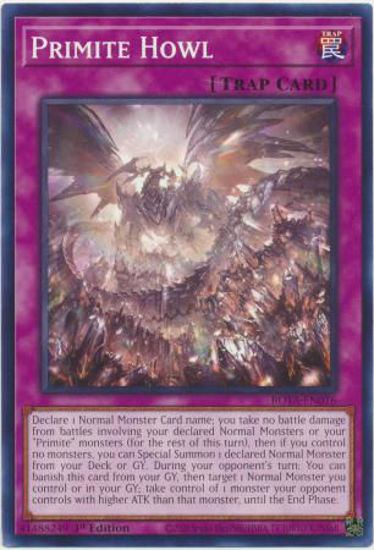 Primite Howl - ROTA-EN076 - Common 1st Edition