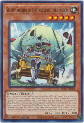 Supply Soldier of the Indestructible Insects - ROTA-EN081 - Common 1st Edition