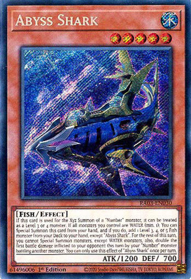 Abyss Shark - RA03-EN030 - Secret Rare 1st Edition