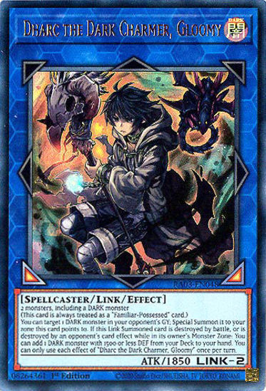 Dharc the Dark Charmer, Gloomy - RA03-EN048 - Ultra Rare 1st Edition