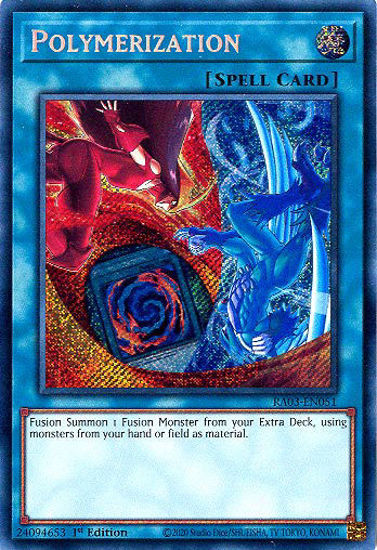 Polymerization (Alt Art) - RA03-EN051 - Secret Rare 1st Edition