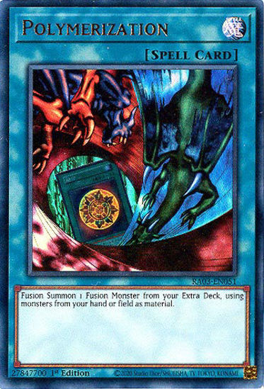 Polymerization - RA03-EN051 - Ultra Rare 1st Edition