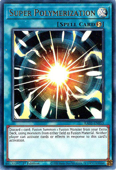 Super Polymerization - RA03-EN053 - Ultra Rare 1st Edition