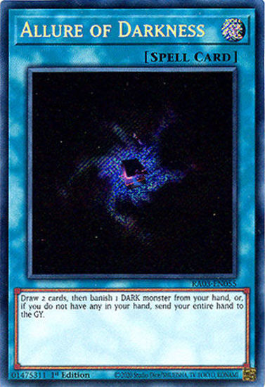 Allure of Darkness - RA03-EN055 - Secret Rare 1st Edition