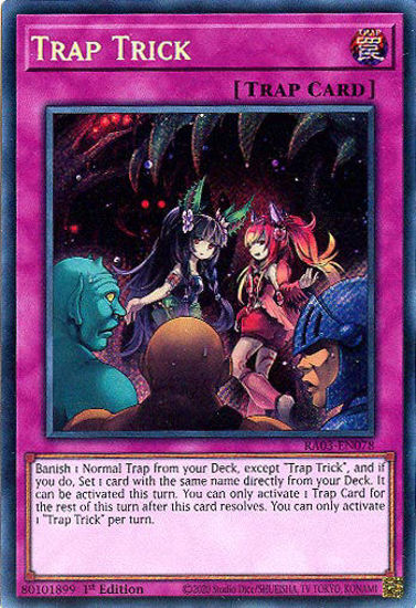 Trap Trick - RA03-EN078 - Secret Rare 1st Edition