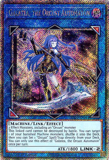 Galatea, the Orcust Automaton - RA03-EN044 - Platinum Secret Rare 1st Edition