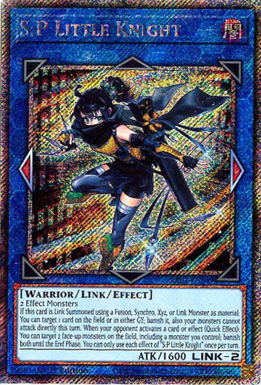 S:P Little Knight - RA03-EN049 - Platinum Secret Rare 1st Edition