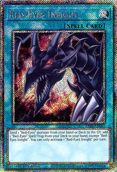 Red-Eyes Insight - RA03-EN061 - Platinum Secret Rare 1st Edition