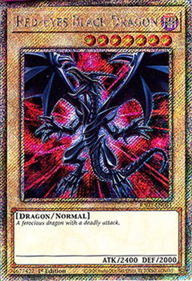 Red-Eyes Black Dragon - RA03-EN081 - Platinum Secret Rare 1st Edition