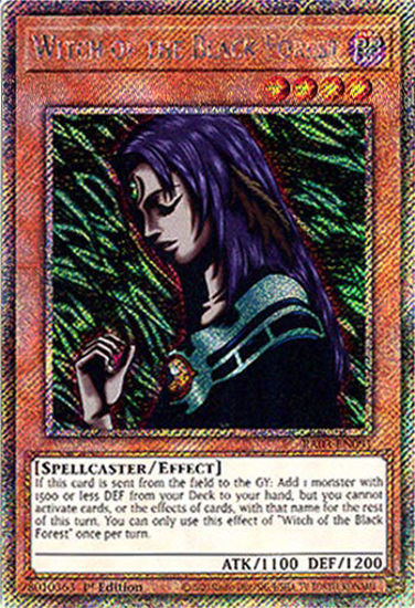 Witch of the Black Forest - RA03-EN091 - Platinum Secret Rare 1st Edition