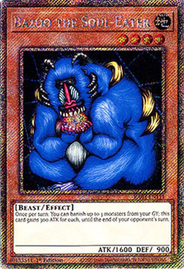 Bazoo the Soul-Eater - RA03-EN111 - Platinum Secret Rare 1st Edition