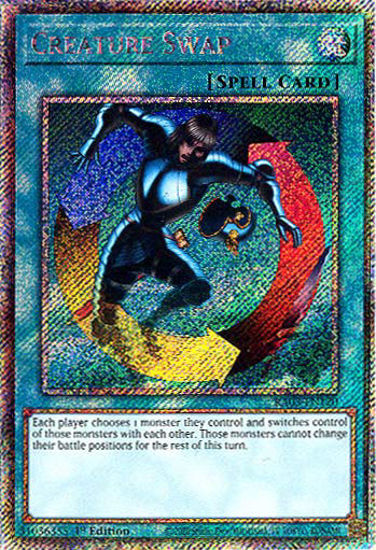 Creature Swap - RA03-EN120 - Platinum Secret Rare 1st Edition