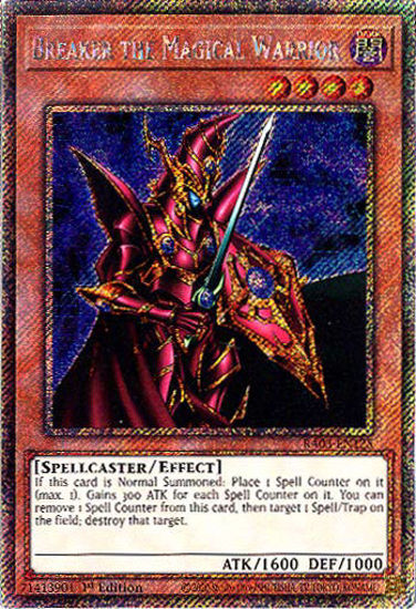 Breaker the Magical Warrior - RA03-EN125 - Platinum Secret Rare 1st Edition