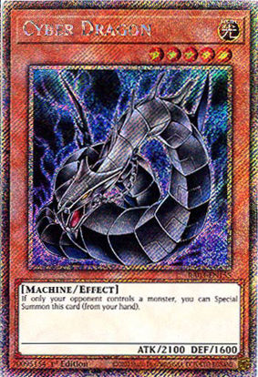 Cyber Dragon - RA03-EN155 - Platinum Secret Rare 1st Edition