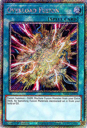 Overload Fusion - RA03-EN169 - Platinum Secret Rare 1st Edition