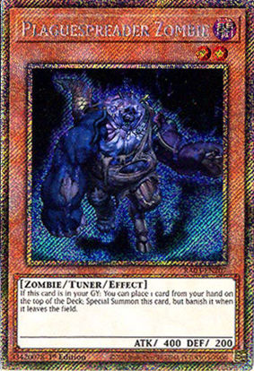 Plaguespreader Zombie - RA03-EN207 - Platinum Secret Rare 1st Edition